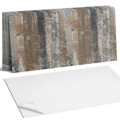 Nástěnný panel do kuchyně Desky v přírodním stylu