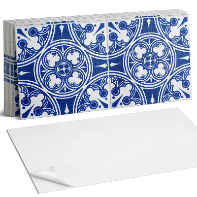 Nástěnný panel za linku Vzor s geometrickými motivy