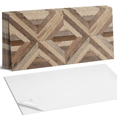 Nástěnný panel za linku Vzor dřevěných panelů