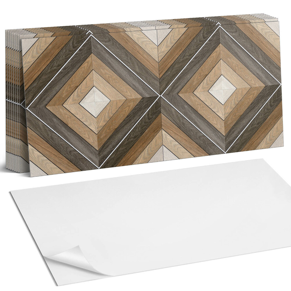 Samolepící panel na zeď Geometrický diamantový vzor