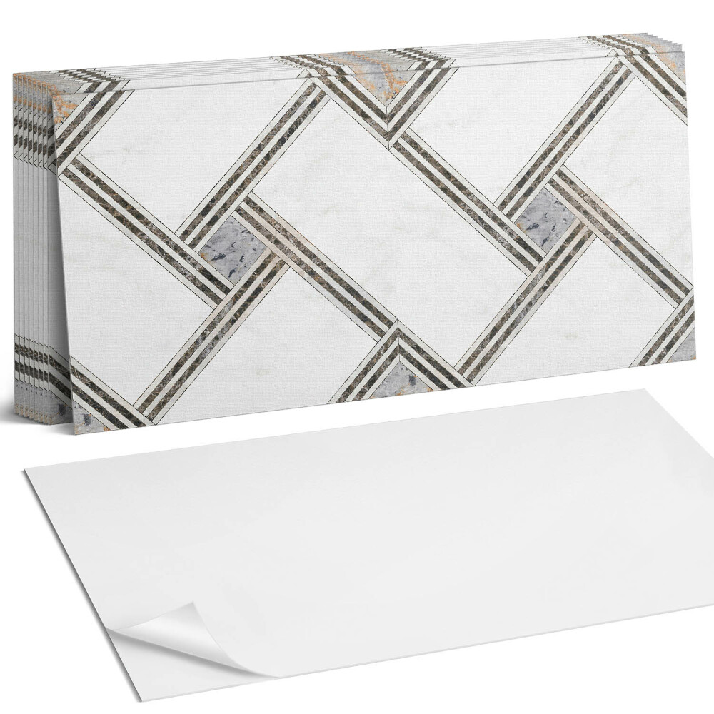 Obkladový panel do kuchyně Geometrický vzor s čarami