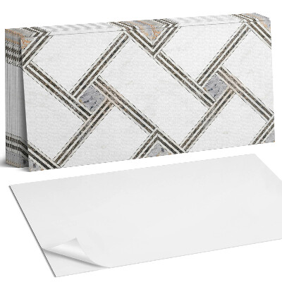 Obkladový panel do kuchyně Geometrický vzor s čarami