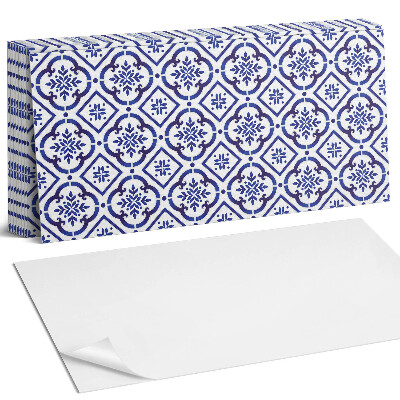 Nástěnný panel za linku Dlaždicový vzor s ornamenty