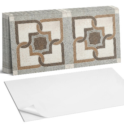 Obkladový panel do kuchyně Geometrický vzor dlaždic