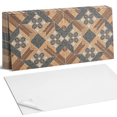 Obkladový panel na stěnu Vzor s květinovými motivy