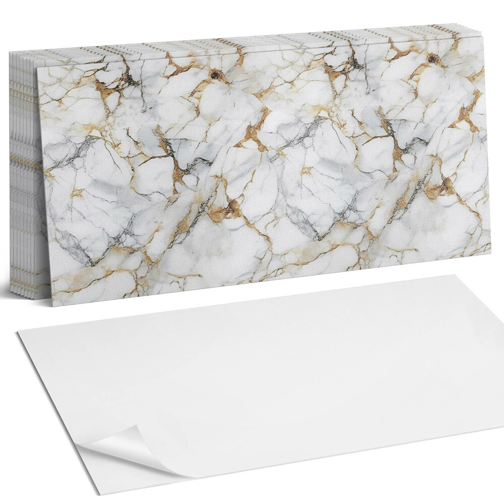 Nástěnný panel za linku Elegantní mramorový vzor