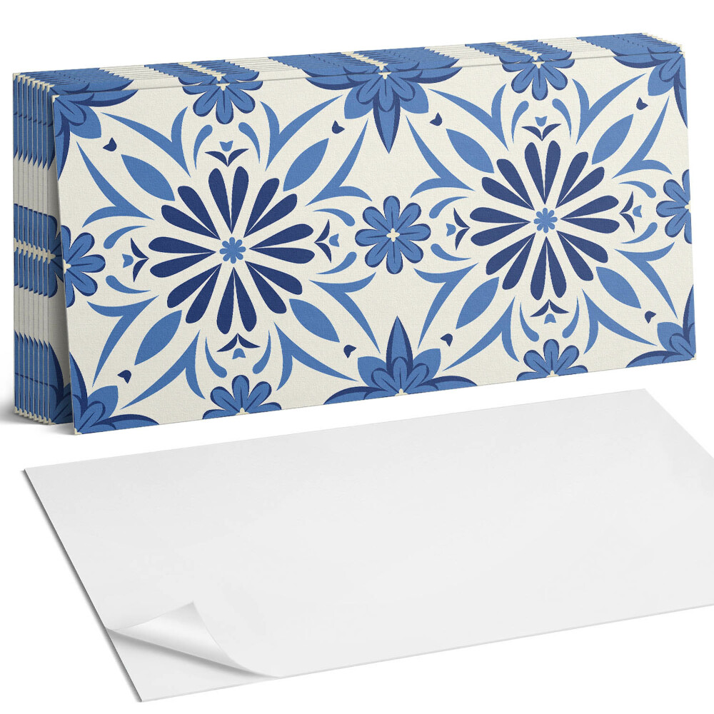 Nástěnný panel do kuchyně Květinový vzor na pozadí