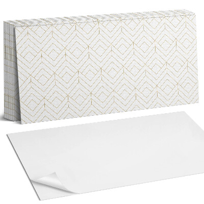 Nástěnný panel za linku Geometrický diamantový vzor