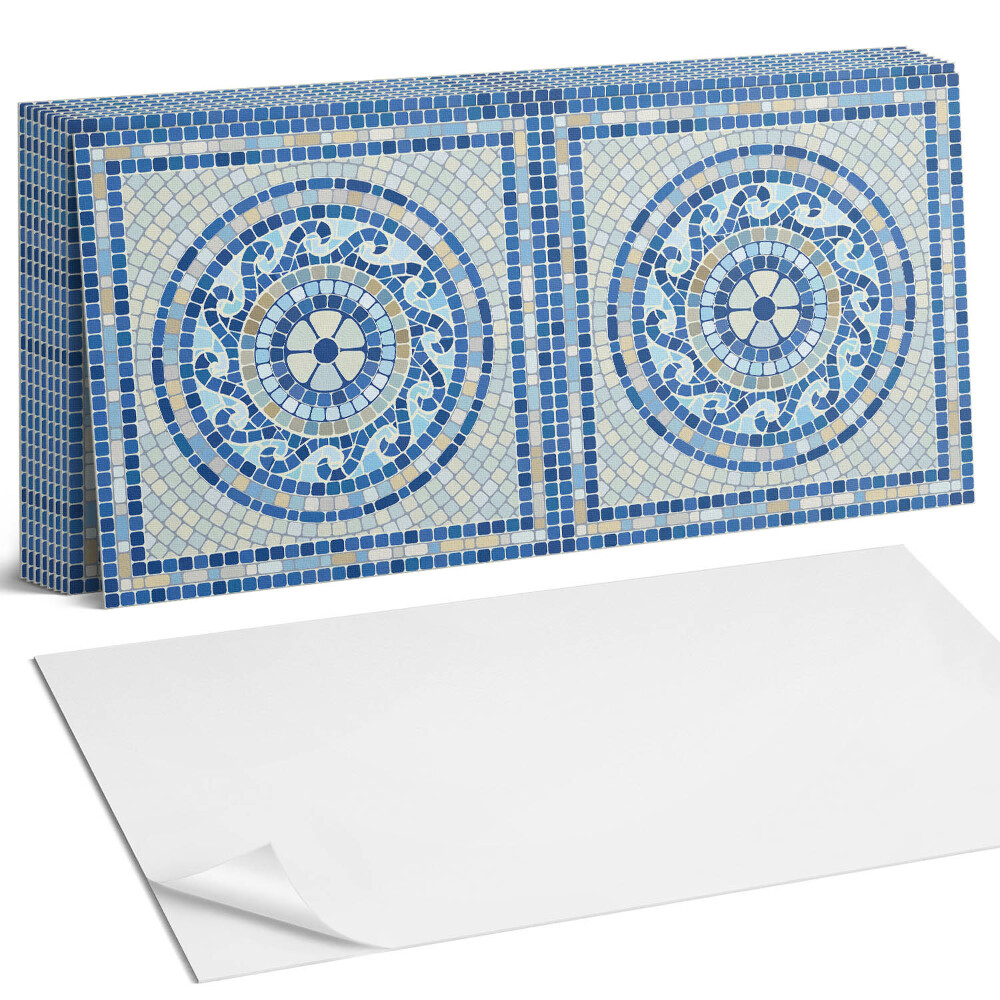 Samolepící panel na zeď Mozaika v odstínech oblohy