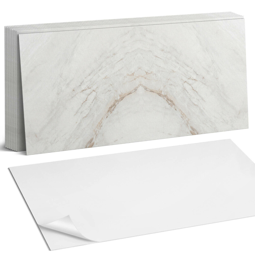 Nástěnný panel za linku Elegantní mramorový vzor