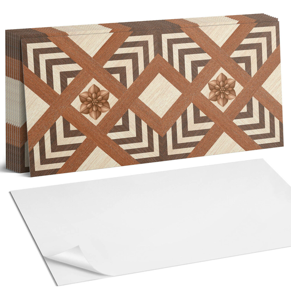 Nástěnný panel do kuchyně Vzor s geometrickými motivy