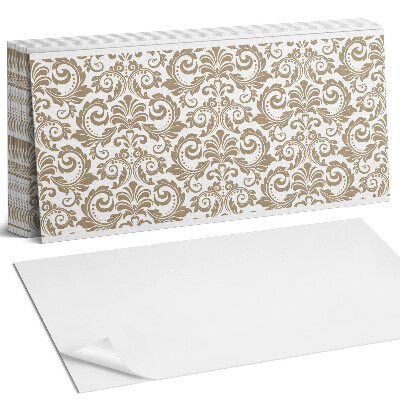 Samolepící panel na zeď Rostlinný vzor s ornamenty