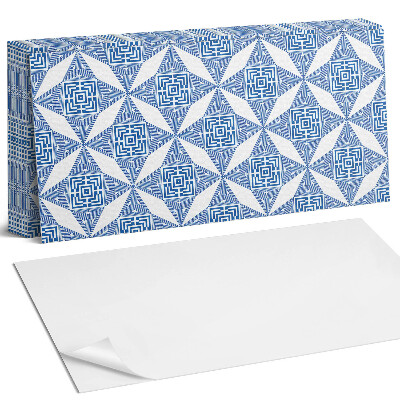 Nástěnný panel do kuchyně Geometrický mřížkový vzor