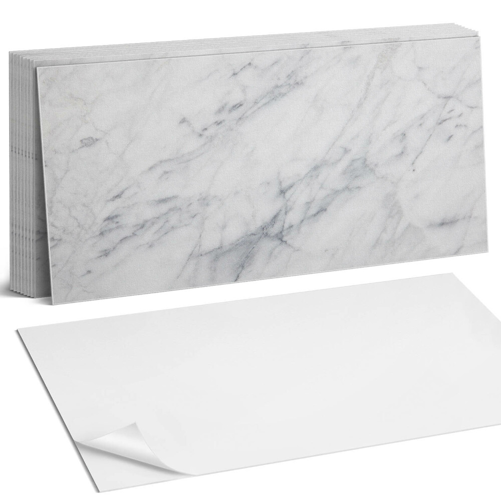 Nástěnný panel za linku Mramorový vzor s žilkami