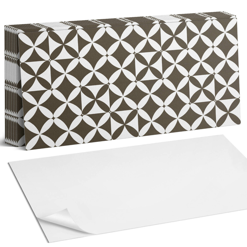 Nástěnný panel do kuchyně Abstraktní geometrický vzor