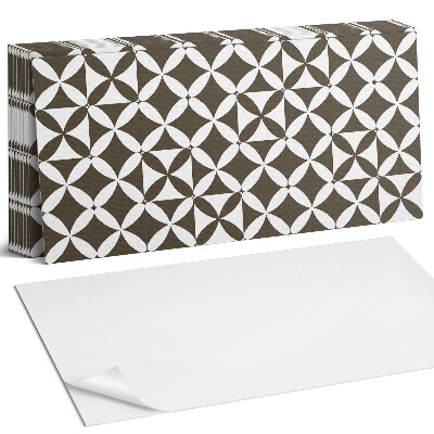 Nástěnný panel do kuchyně Abstraktní geometrický vzor