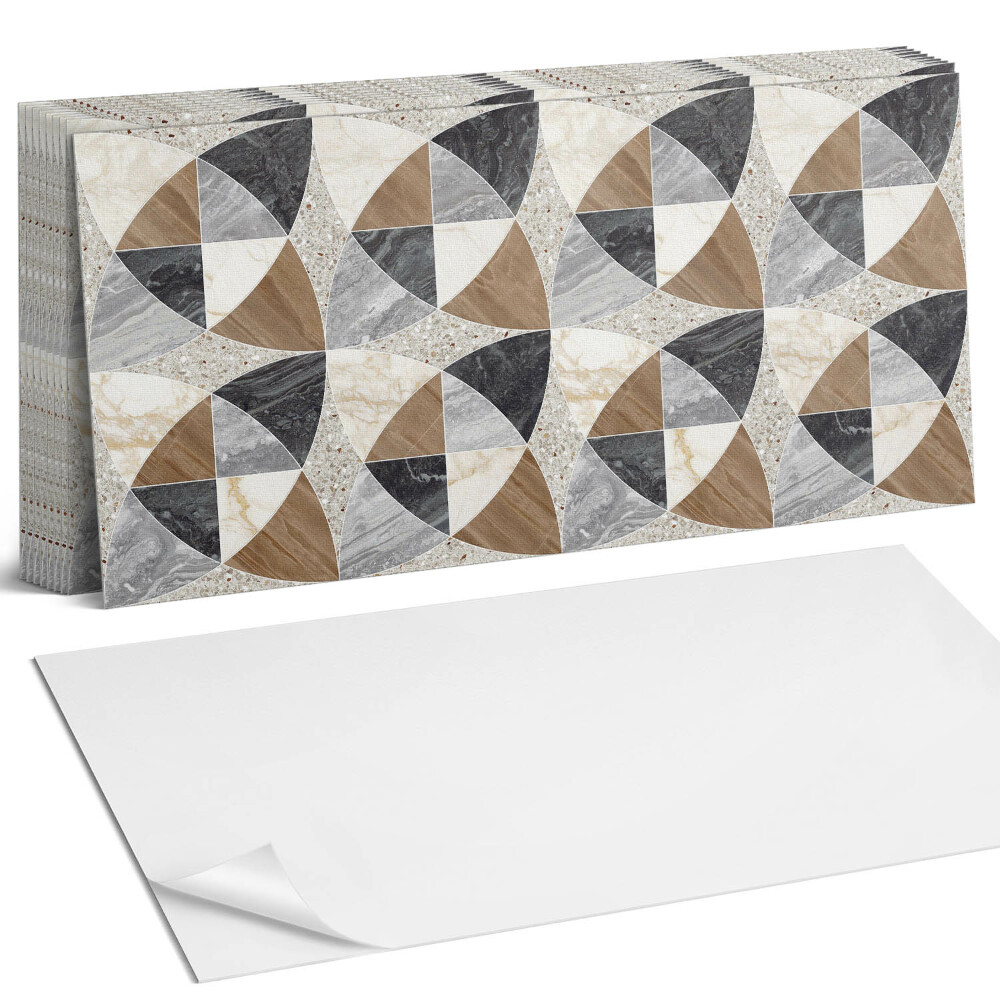 Obkladový panel do kuchyně Geometrický vzor dlaždic