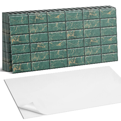 Nástěnný panel do kuchyně Vzor mramorových dlaždic