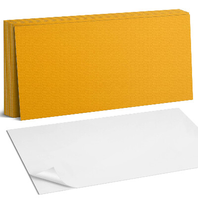 Samolepící panel na zeď Světle oranžová barva