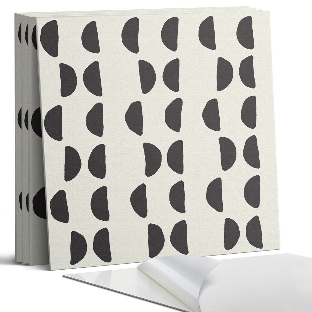 Pvc obkladový panel Abstraktní vzor půlměsíce