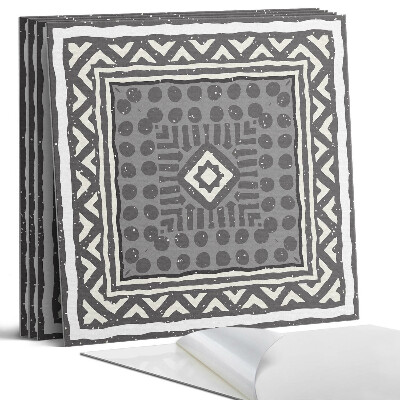 Nástěnný panel Geometrický vzor s rámy