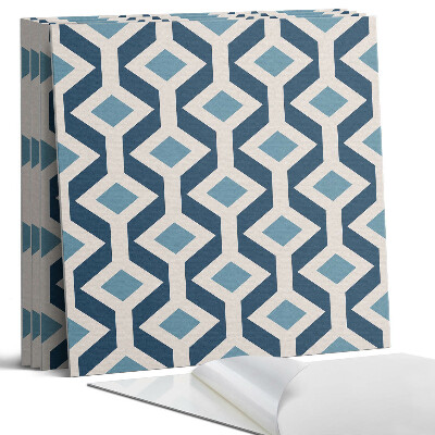 Dekorativní panel na zeď kvadratový Geometrický kosočtverečný vzor