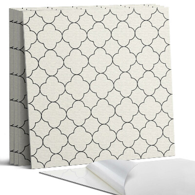 Nástěnný panel Květinový vzor ze síťoviny