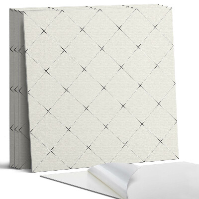 Pvc obkladový panel Geometrický kosočtverečný vzor