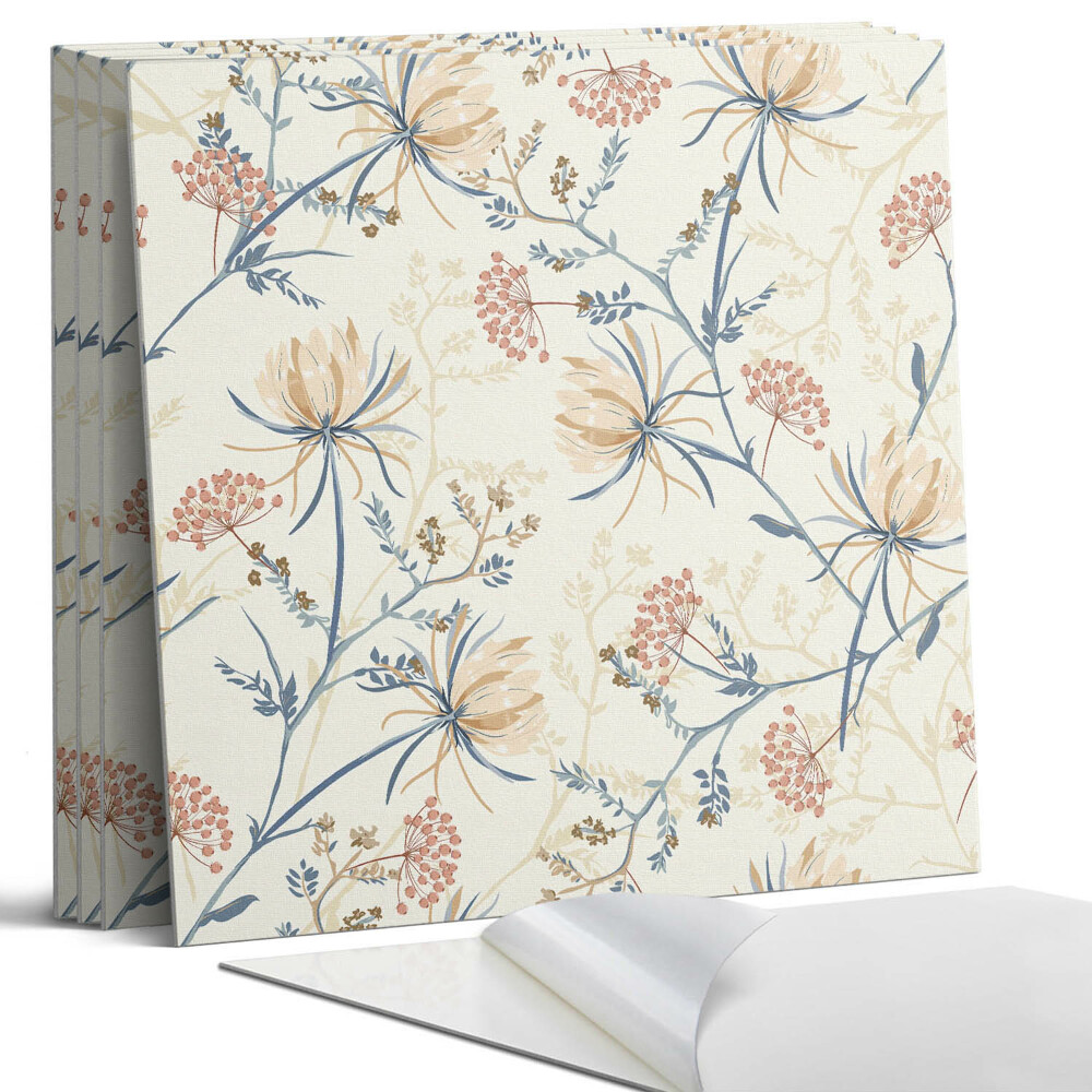 Nástěnný panel Květinový vzor na pozadí