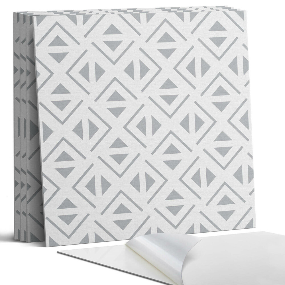 Pvc obkladový panel Geometrie ve čtvercích