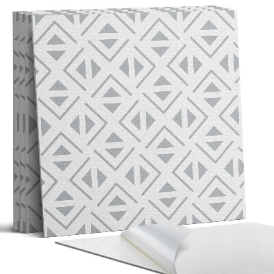 Pvc obkladový panel Geometrie ve čtvercích