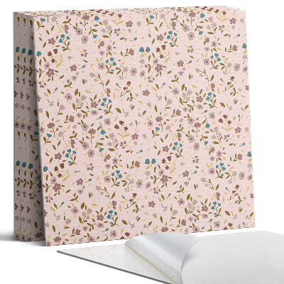 Nástěnný panel Květinový vzor na pozadí