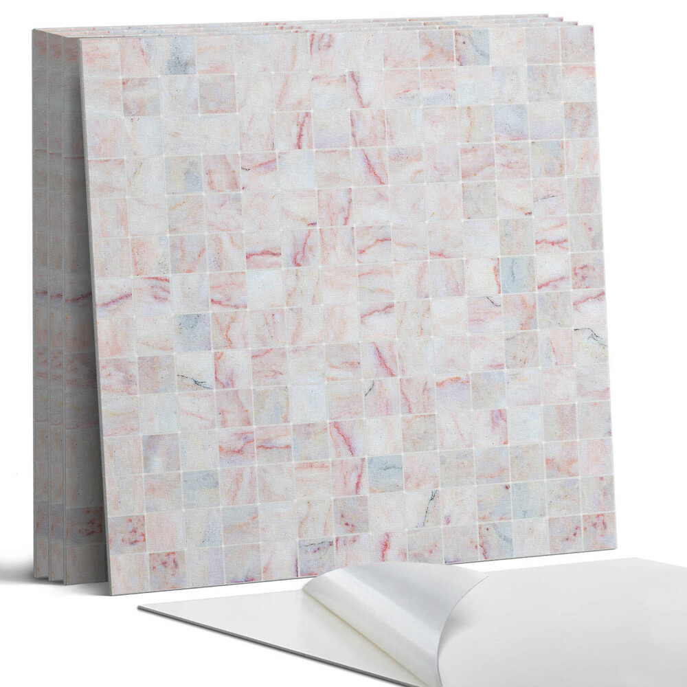 Nástěnný panel Mozaikový vzor ze čtverců