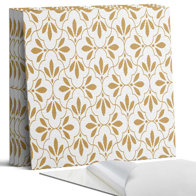 Dekorativní panel na zeď kvadratový Elegantní rostlinný vzor