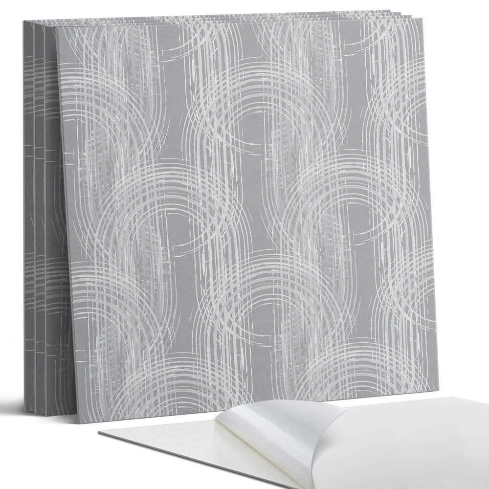 Dekorativní panel na zeď kvadratový Abstraktní kruhy v aranžmá