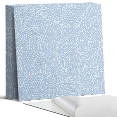 Nástěnný panel Listový vzor ve vlnách