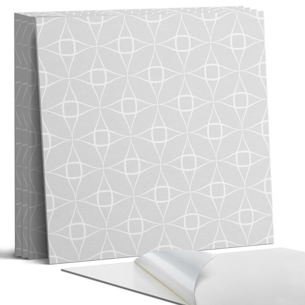 Dekorativní panel na zeď kvadratový Geometrický mřížkový vzor