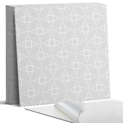 Dekorativní panel na zeď kvadratový Geometrický mřížkový vzor