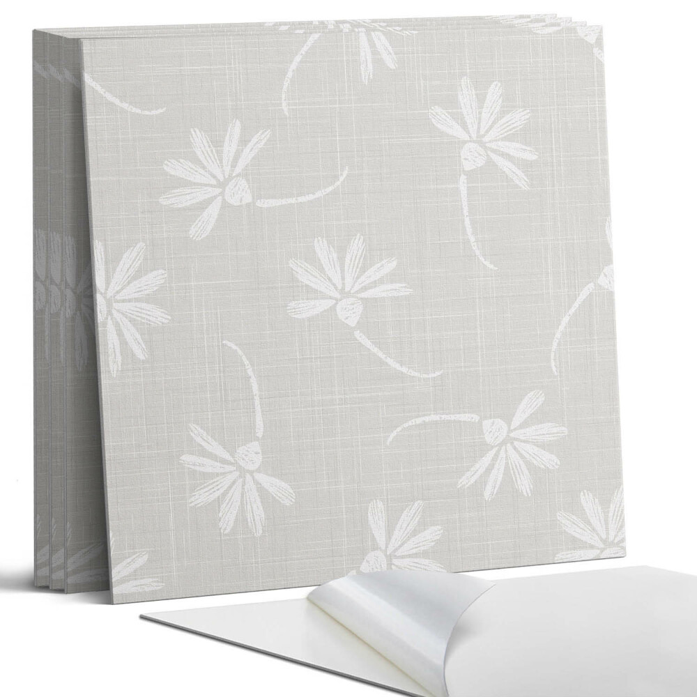 Nástěnný panel Květinový vzor na pozadí