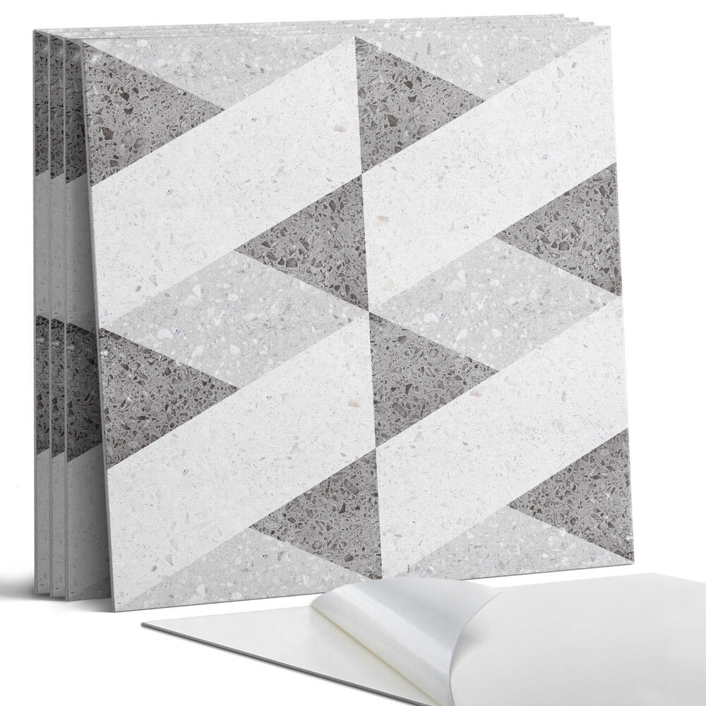 Dekorativní panel na zeď kvadratový Geometrie v kontrastech