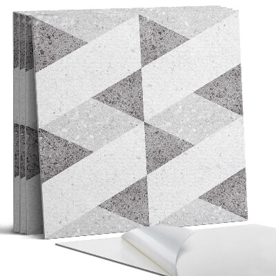 Dekorativní panel na zeď kvadratový Geometrie v kontrastech