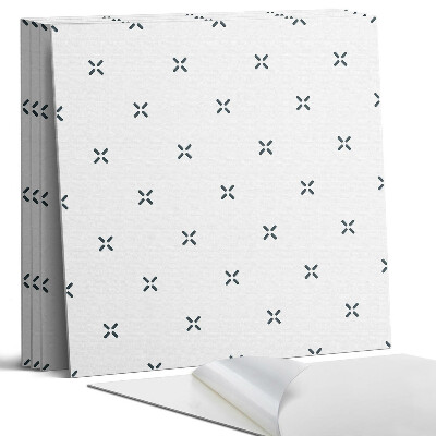 Nástěnný panel Jednoduchý křížový vzor