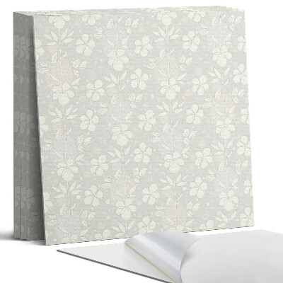Pvc obkladový panel Květinový vzor na pozadí