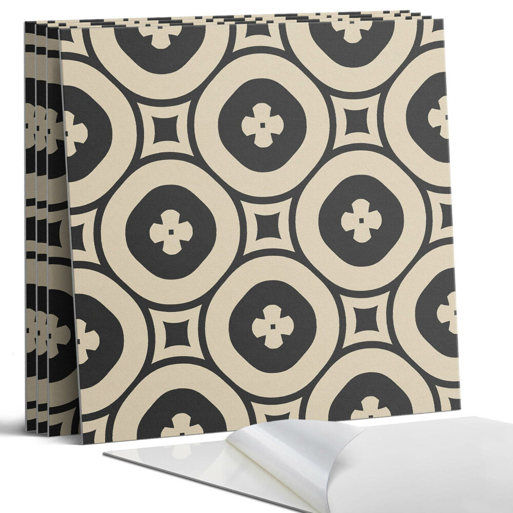 Pvc obkladový panel Geometrický vzor se čtverci