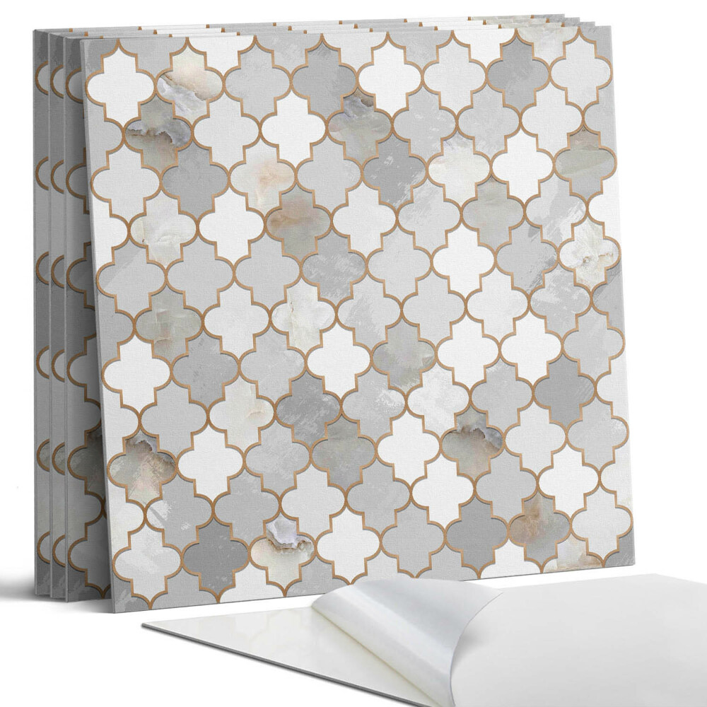 Dekorativní panel na zeď kvadratový Mozaikový vzor s tvary