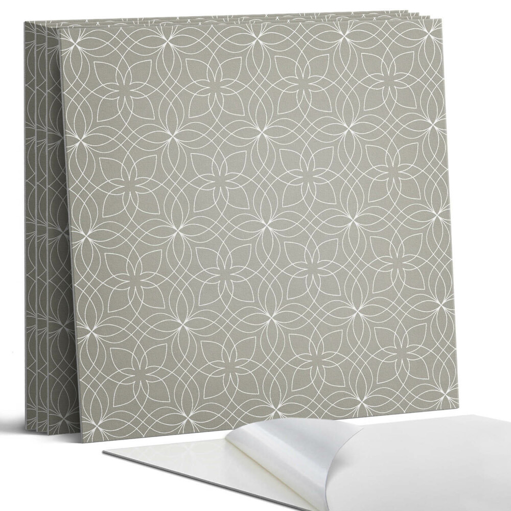 Pvc obkladový panel Geometrický květinový vzor