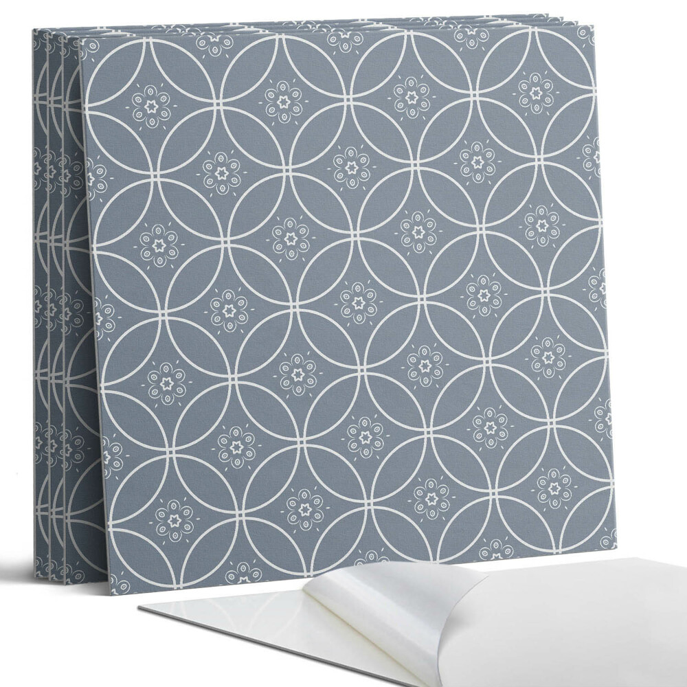 Dekorativní panel na zeď kvadratový Květinový ornament vzor