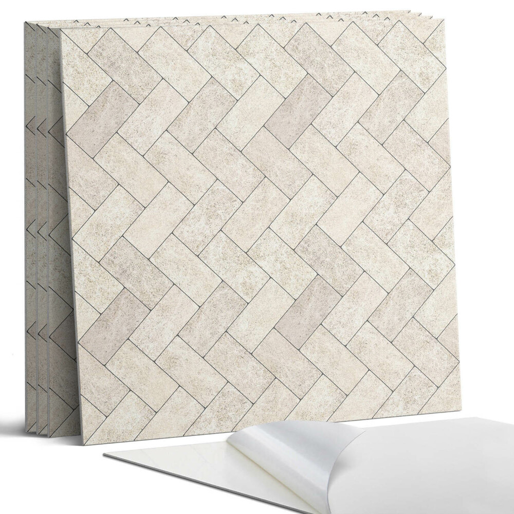 Dekorativní panel na zeď kvadratový Vzor rybí kosti