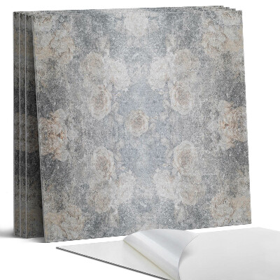 Pvc obkladový panel Květinový vzor v pozadí