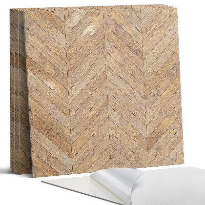 Nástěnný panel Vzor rybí kosti na desce